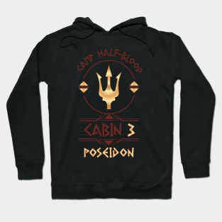 Cabin #3 in Camp Half Blood, Child of Poseidon – Percy Jackson inspired design Hoodie